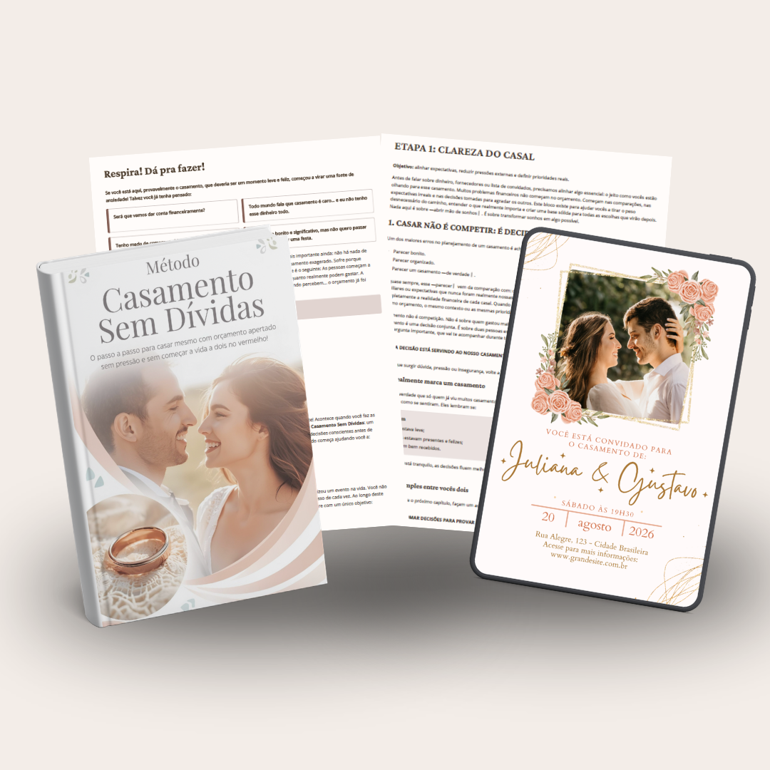 Mockup Casamento Sem Dívidas